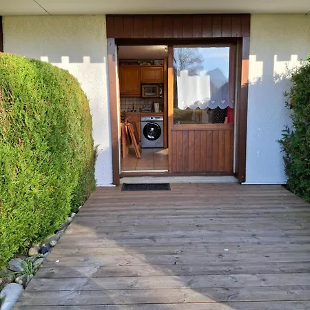 Pour 4 Avec Terrasse Plein Pied, Coin Montagne, Vue Montagne & Nature A Sur Arly