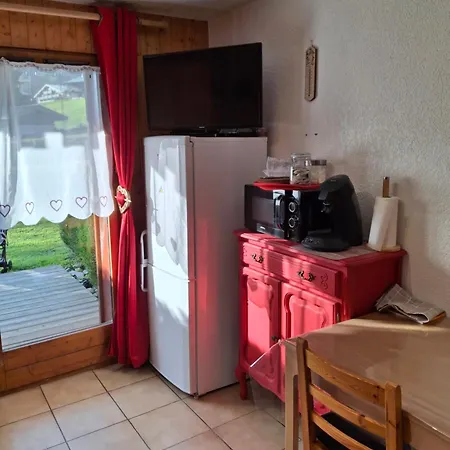 Appartamento Pour 4 Avec Terrasse Plein Pied, Coin Montagne, Vue Montagne & Nature A Sur Arly Praz-sur-Arly